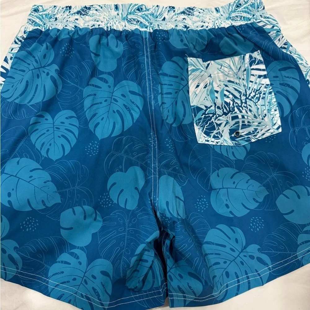 - SLUNKS Men's Athletic Shorts in Blue by